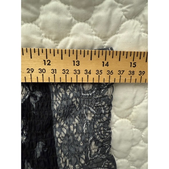 NWOT Lotus and Luna Black and Gray Floral Pants - Picture 9 of 10